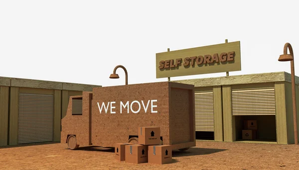 Self storage — Stock Photo, Image