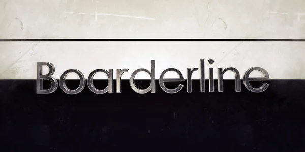 Boarderline — Stockfoto