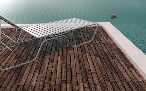 Modern swimming pool — Stock Photo, Image