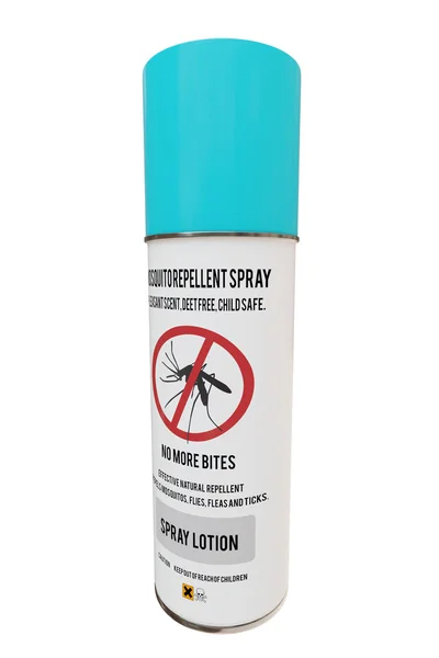 Spray repelente de mosquitos — Foto de Stock