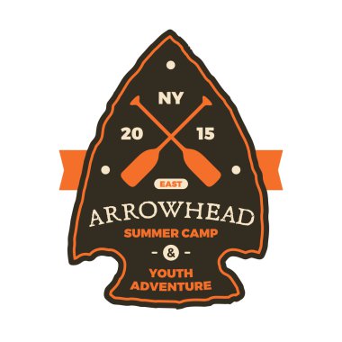 Arrowhead sign clipart