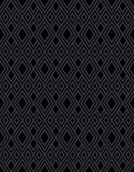 Black diamond pattern background — Stock Vector