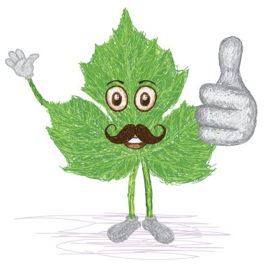 Chaya yaprak bıyık