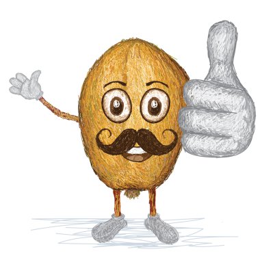 Altın elma meyve bıyık