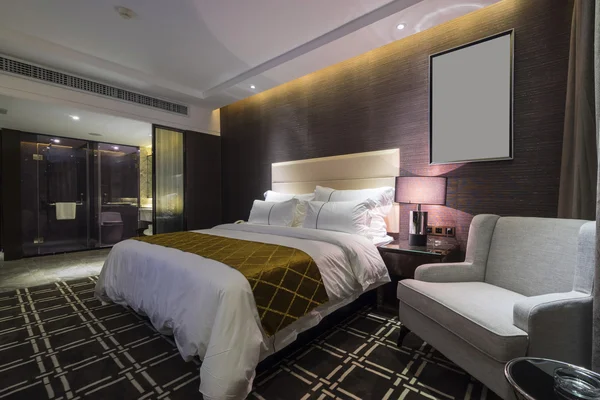 Luxe hotelkamer — Stockfoto