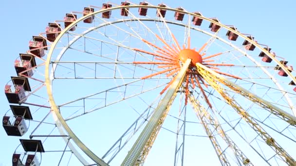 Entertainment, Cabin, Carousel, Childhood — Stock Video