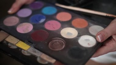 kalıcı makyaj-stok görüntüleri