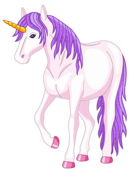 Cute Fairy Pony Unicorn — 图库照片