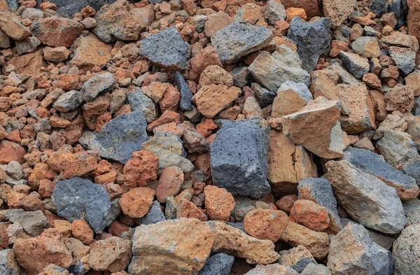 Renkli Volkanik Kaya Dokusu Yakın Görüş — Stok fotoğraf