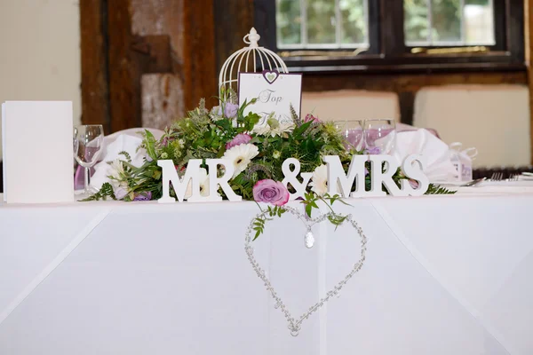 Mr & Mrs decoration — Stock Photo, Image