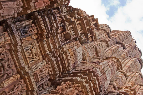 Václav Kandariya chrám v Khajuraho, Indie — Stock fotografie