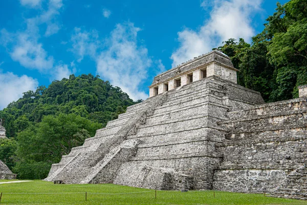 Antiche Rovine Palenque Chiapas Messico — Foto Stock