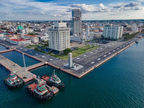 Puerto Comercio Mundial Veracruz Situado México —  Fotos de Stock