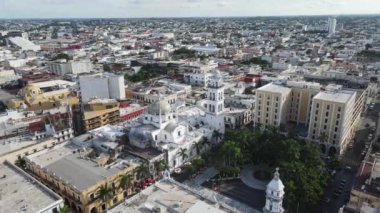 Veracruz Katedrali 'nin havadan görünüşü, Meksika