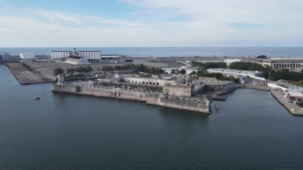 San Juan Ulua Fortress Veracruz Mexico — Stock Video