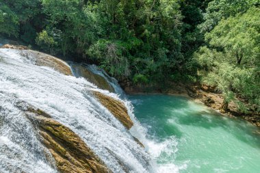 Chiflon, Chiapas, Meksika 'daki Sigh Şelalesi.