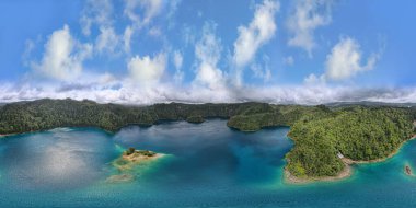 Image of Montebello lagoon in Chiapas, Mexico clipart