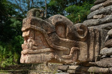 Tonina, Chiapas, Meksika olarak bilinen antik Maya şehri.