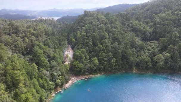 Laguny Montebello Chiapas Meksyk — Wideo stockowe