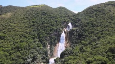 Chiapas, Meksika 'da El Chiflon şelaleleri