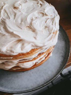Making a honey cake, Step by step, Home made