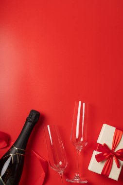 Sevgililer Günü için romantik bir set.