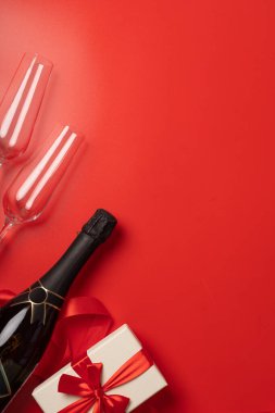 Sevgililer Günü için romantik bir set.