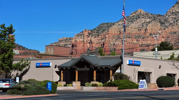 BMO Harris Bank in Sedona, AZ — Stock Photo, Image