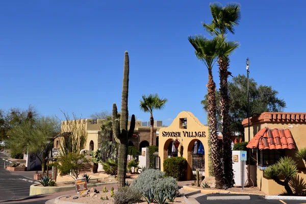 A aldeia espanhola em Carefree, Arizona — Fotografia de Stock