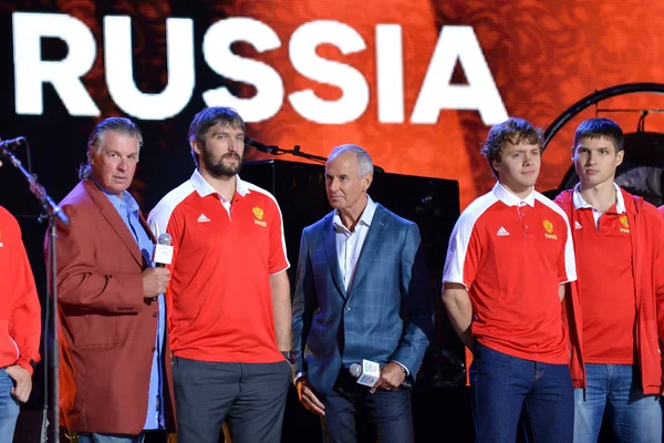 Alex Ovechkin ve takım Rusya