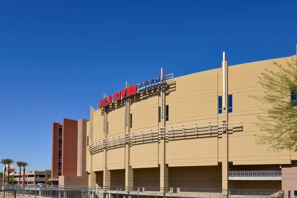 2016年2月25日 Gila River Arena Nhl队Arizona Coyotes的家乡 从凤凰城市中心搬来 — 图库照片