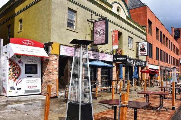 Ottawa Kanada Eylül 2021 Pizzaforno Otomatikleştirilmiş Pizza Fırını Byward Market — Stok fotoğraf