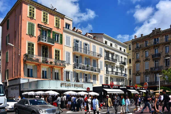 Cannes Frankrijk Mei 2018 Steak Shake Een Amerikaanse Casual Restaurantketen — Stockfoto