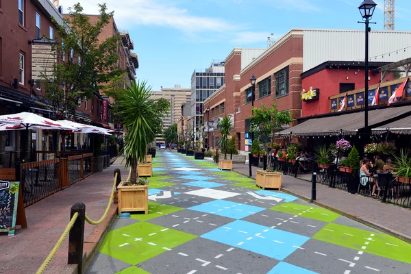 Argyle Street a Halifax — Foto Stock