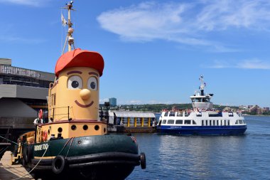 Theodore Tugboat ve Dartmouth feribot