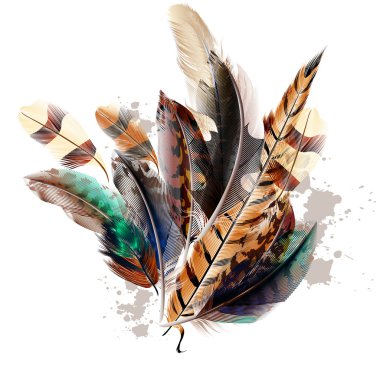 Arka plan gerçekçi tarzda eşarplı