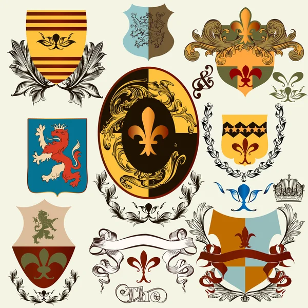 Vektör hanedan kalkanları için tasarım topluluğu