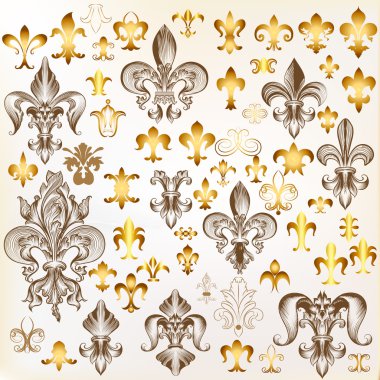 Vektör Kraliyet fleur de lis için tasarım topluluğu