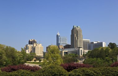 Manzarası Raleigh, North Carolina gündüz