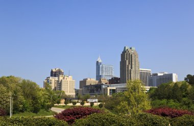 Manzarası Raleigh, North Carolina gündüz