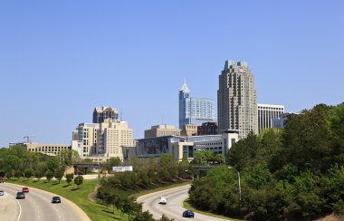 Manzarası Raleigh, North Carolina gündüz