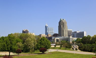 Manzarası Raleigh, North Carolina gündüz