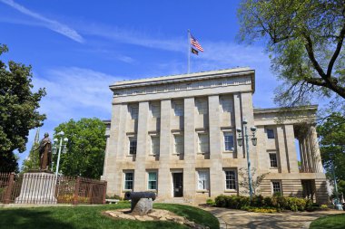 Kuzey Carolina State Capitol Building Raleigh içinde
