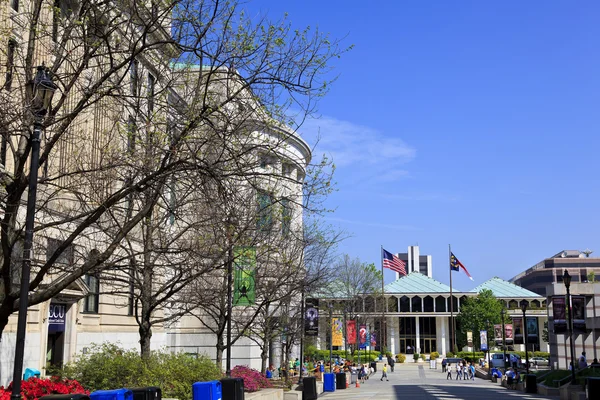 Bicentennial Plaza in Raleigh — Stock Photo, Image