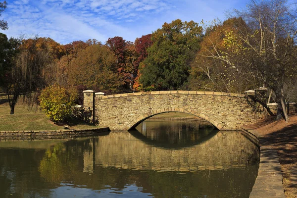 Freedom Park Bridge em Charlotte — Fotografia de Stock