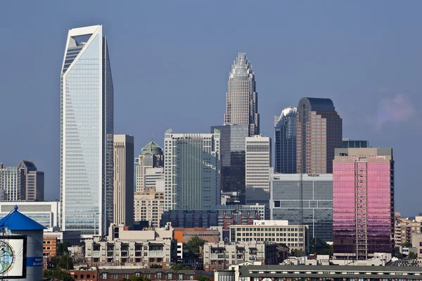 Charlotte Skyline View in the Daytime — Stock Photo, Image