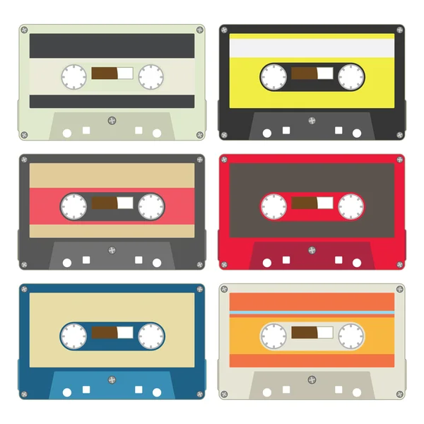 Audio tape set — Stock Photo, Image