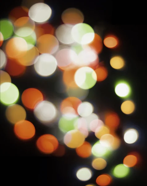 Bokeh in orange — Stock Photo, Image