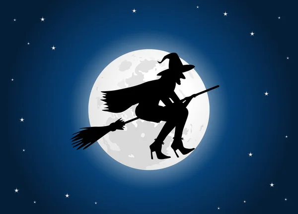 Witch moon — Stock Photo, Image