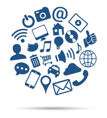 Sosyal medya simgeleri